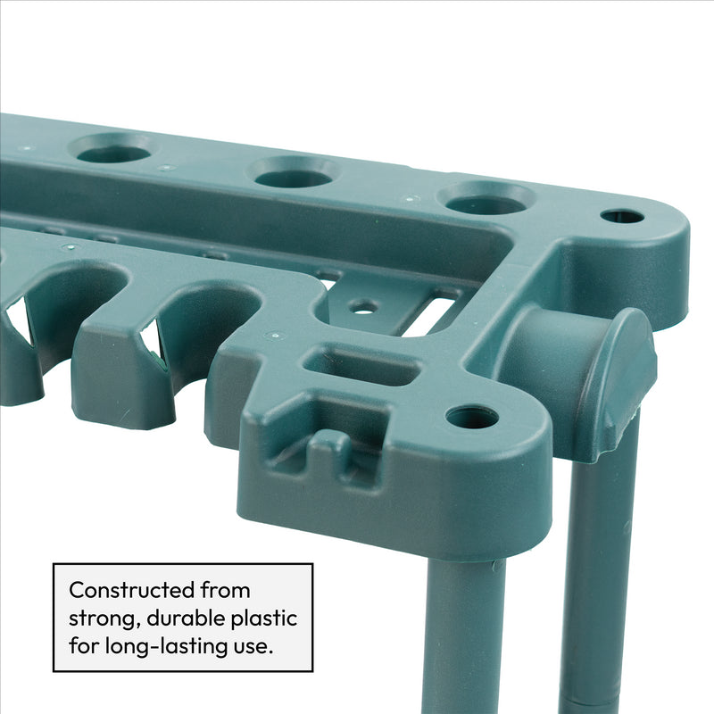 KCT Garden Tool Rack Trolley with Wheels