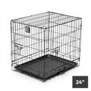KCT Folding Pet Crates with Plastic Tray