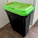 KCT Airtight Pet Food Storage Bins - Dog/Animal/Cat/Bird Feed  - 7kg (15L) /15kg (30L) Assorted Colours