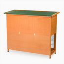 KCT Milan Large Two Tier Rabbit Hutch with Enclosed Run