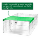 KCT Enclosed Metal Pet Playpen Runs