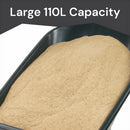 Complete Garden 110L Wheelbarrow - Black