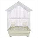 KCT Lima Plus Exotic Portable Bird Small Cage - White