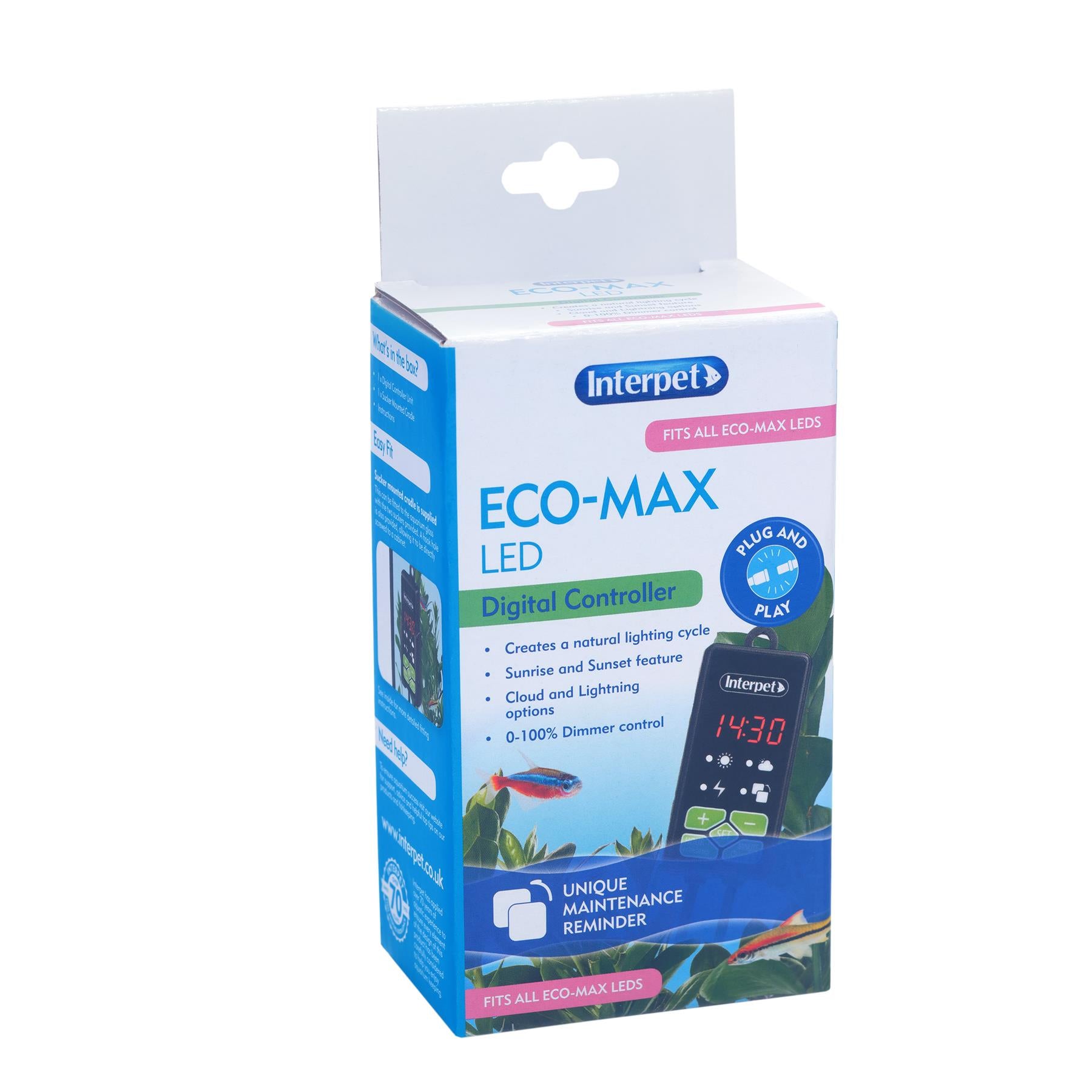 Interpet Eco-Max Bright LED Remote| Fish Tank Light Control