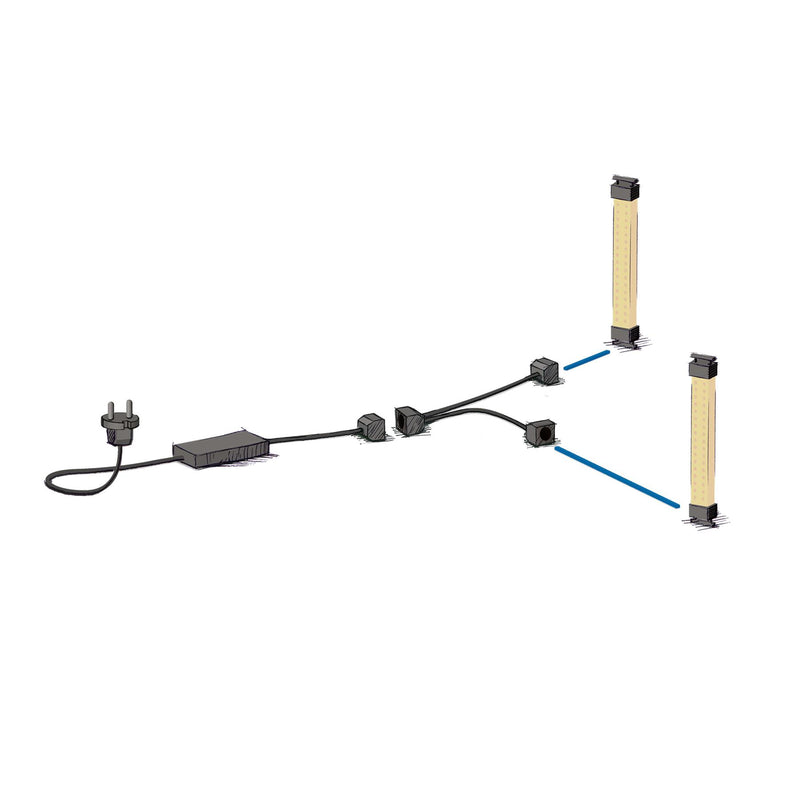 Oase Control Aquarium Y-Adapter - Part 33897