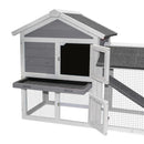 KCT Savona 2 Tier Rabbit Hutch & Run