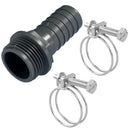 Pisces 38mm Female Hosetail Connector with Compatible Clips