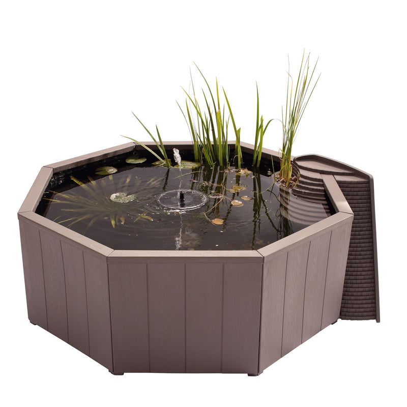 Blagdon Liberty No Dig Nature Pool Solar Water Feature Kit Garden Pond