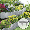 KCT Stone Slab Garden Borders - Pack of 8 Panels