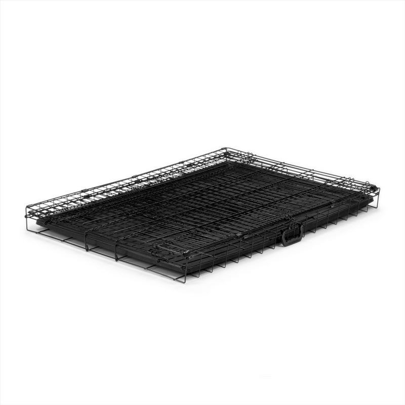 KCT Folding Pet Crates with Plastic Tray
