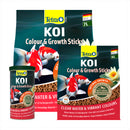 Tetra Pond Koi Colour & Growth Sticks Pond Fish Food