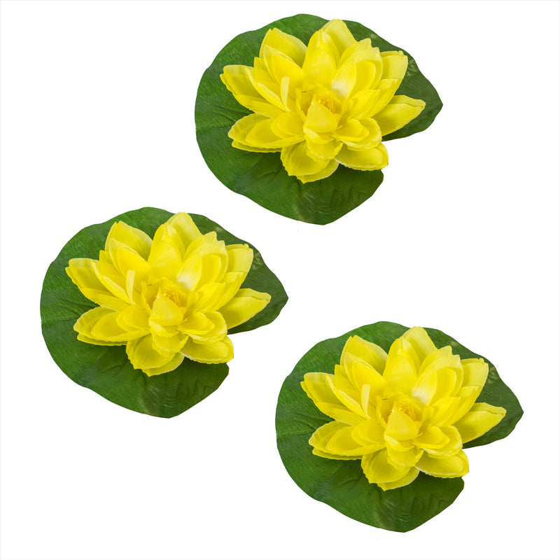 Floating Water Artificial Lilies by Bermuda