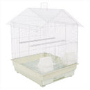 KCT Lima Plus Exotic Portable Bird Small Cage - White