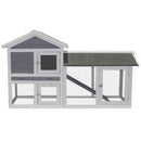 KCT Savona 2 Tier Rabbit Hutch & Run