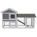 KCT Savona 2 Tier Rabbit Hutch & Run