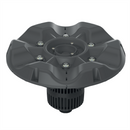 Bermuda Floating Pond Aerator Fountain with LEDs