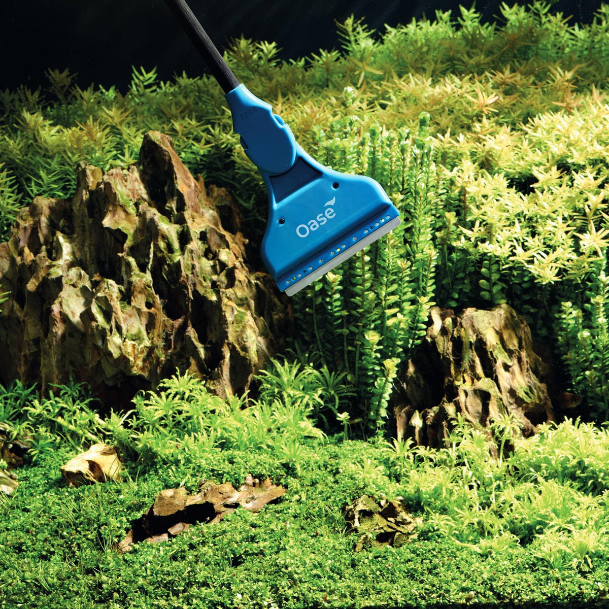 Oase Indoor Aquarium Hand Held Glass Cleaner Tank Scraper Algae Clean