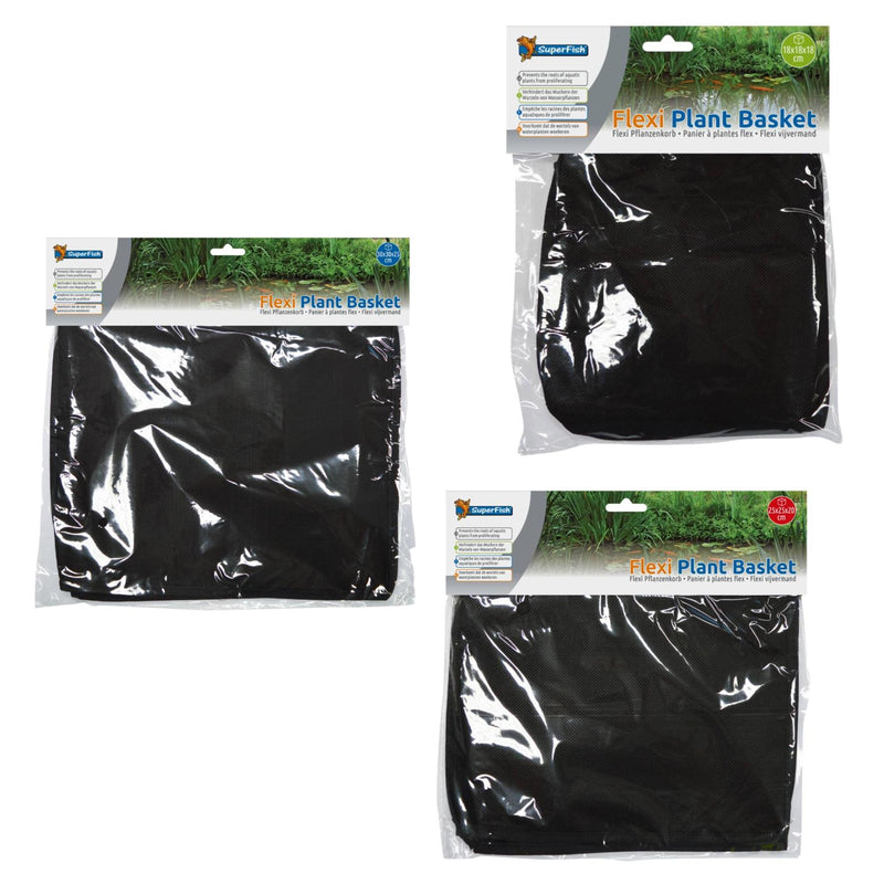 Superfish Square Flexi Pond Plant Baskets