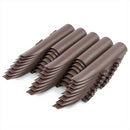 KCT Brown Wood Effect Garden Palisade Edging  - Pack of 8 Panels