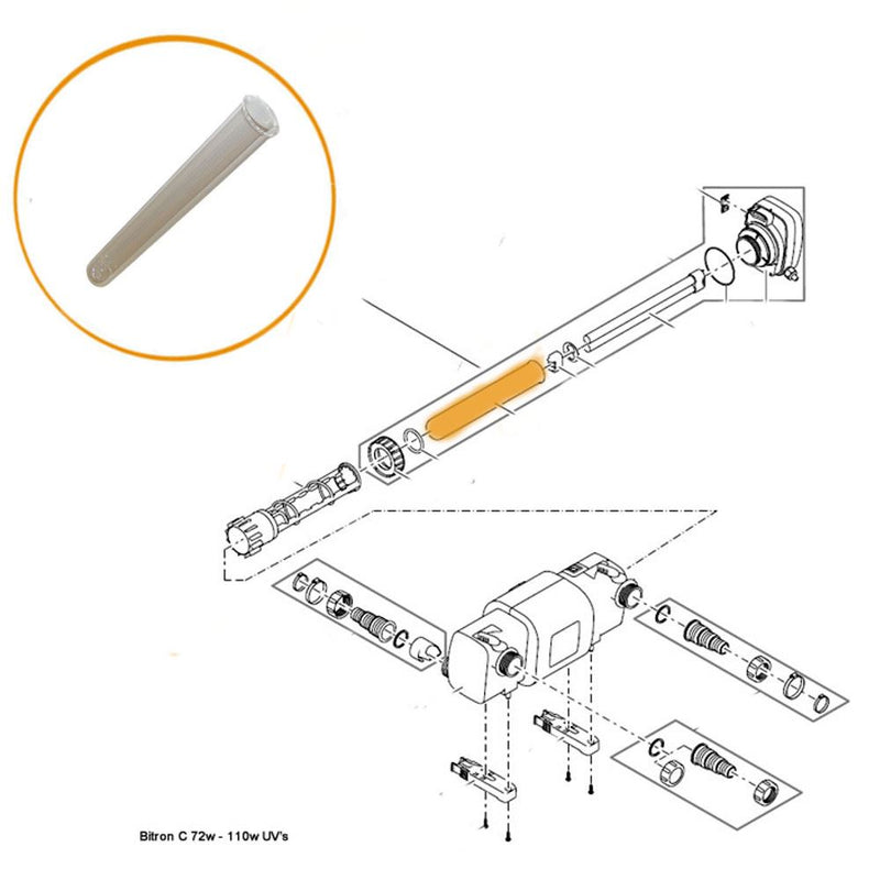 Genuine Oase Replacement Quartz Sleeves