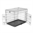 KCT Folding Pet Crates with Plastic Tray