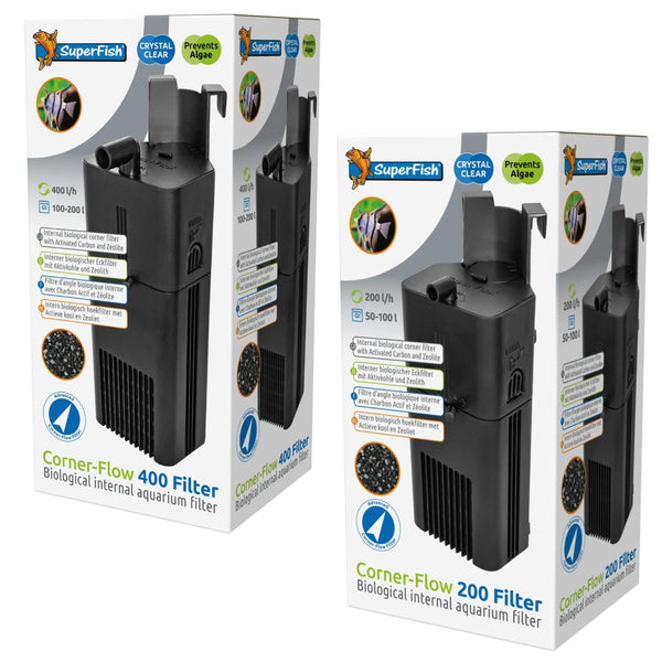 Superfish Corner-Flow Internal Aquarium Filters