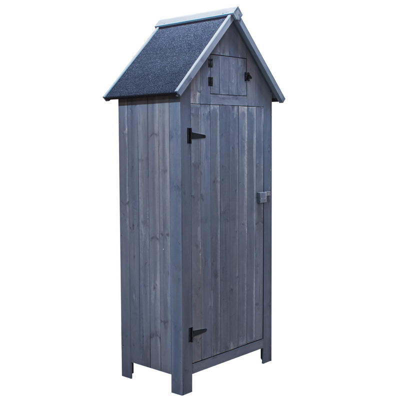 KCT Apex Garden Storage Cupboard Shed