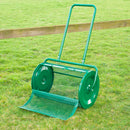 KCT Rolling Garden Lawn Compost Spreader - 76L