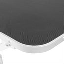 KCT Large White Adjustable Hydraulic Dog Grooming Table