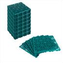 KCT Green Garden Path and Patio Decking Interlocking Tiles - 5 Pieces