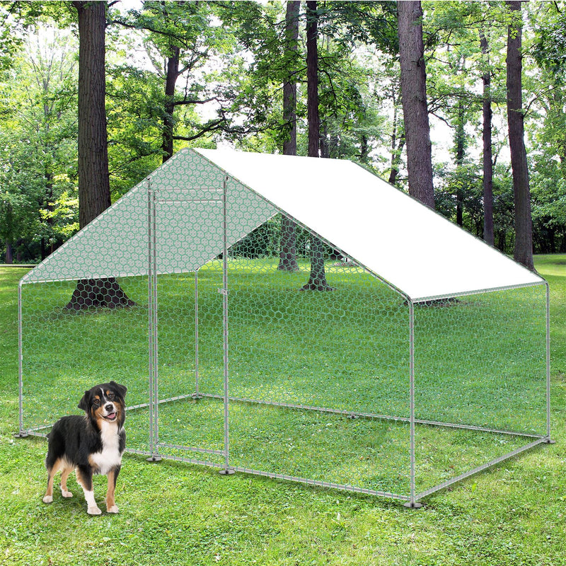 KCT Galvanised 2x3m Walk in Chicken Pet Run