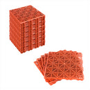 KCT Coloured Garden Path and Patio Decking Interlocking Tiles - Pack of 5