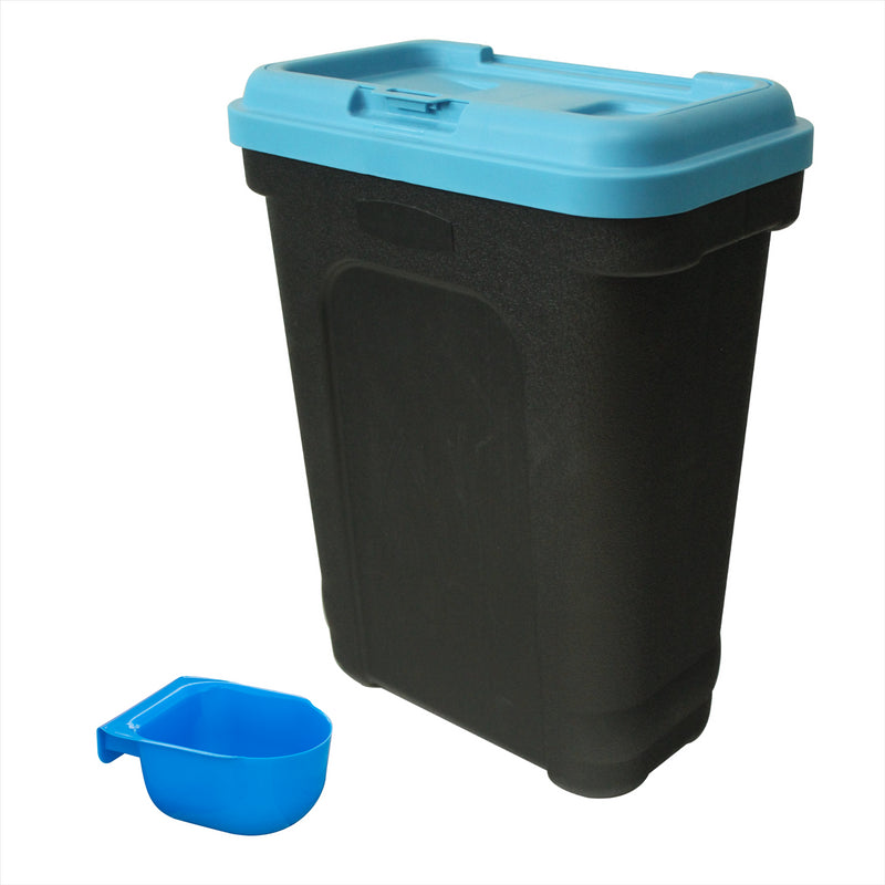 KCT Airtight Pet Food Storage Bins - Dog/Animal/Cat/Bird Feed  - 7kg (15L) /15kg (30L) Assorted Colours