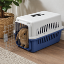 KCT Portable Plastic Pet Carrier Box Cat Dog Puppy Animal Cages