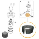 Pontec Replacement Filter Foam for PondoAir 1200 & PondoClear 3000 - Part 43774