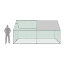 KCT Galvanised 3x3m Walk In Chicken Pet Run