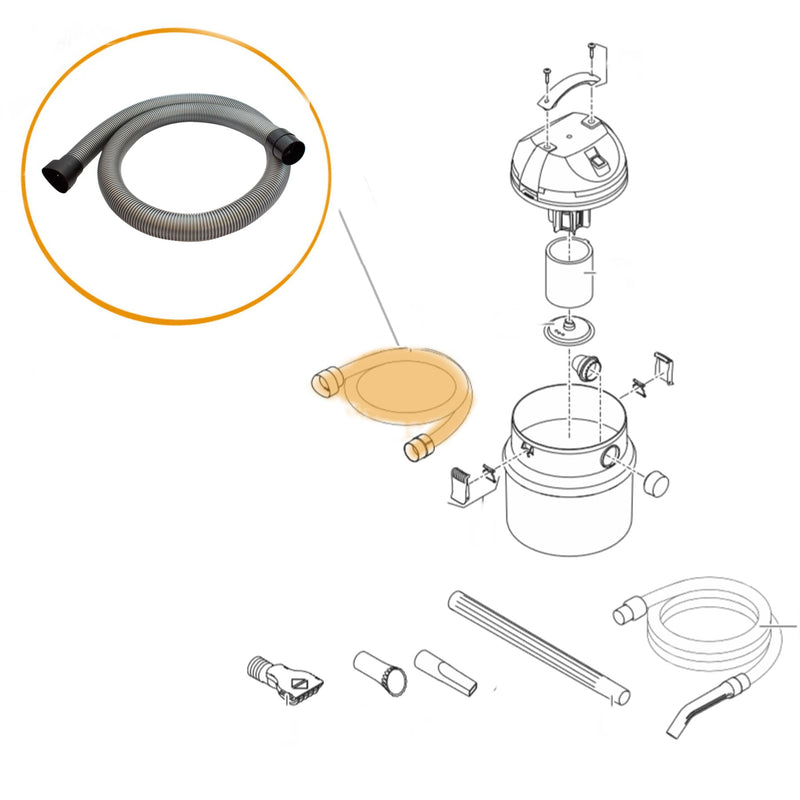 Oase Pontec- Part - 44008 Replacement Outlet Hose - PondoMatic/PondoVac