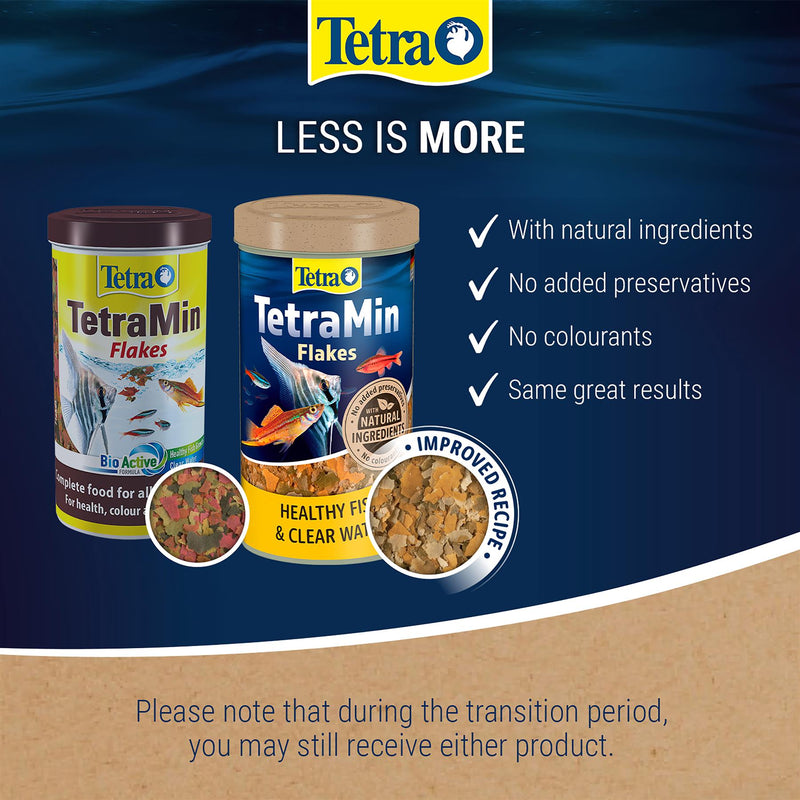 Tetra Tetramin Complete Tropical Aquarium Fish Food Flakes