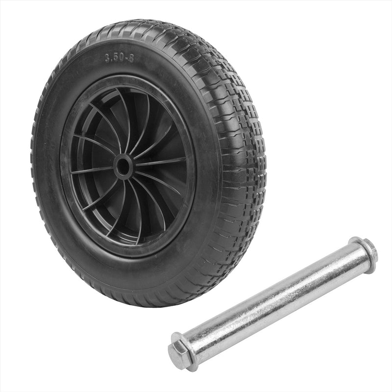 KCT 14” Wheelbarrow Wheel/Axle (120 x 20mm) Parts