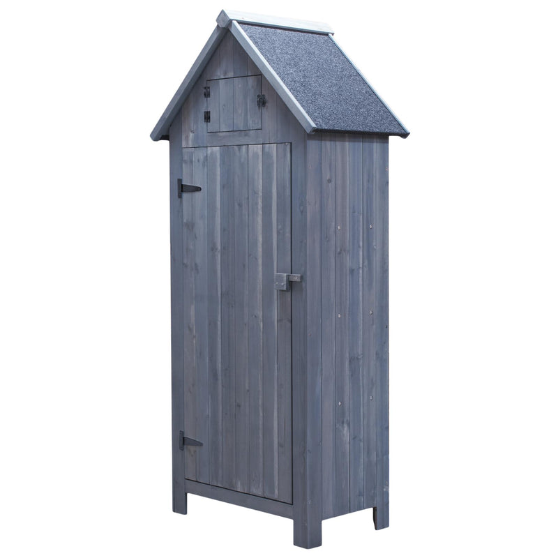 KCT Apex Garden Storage Cupboard Shed