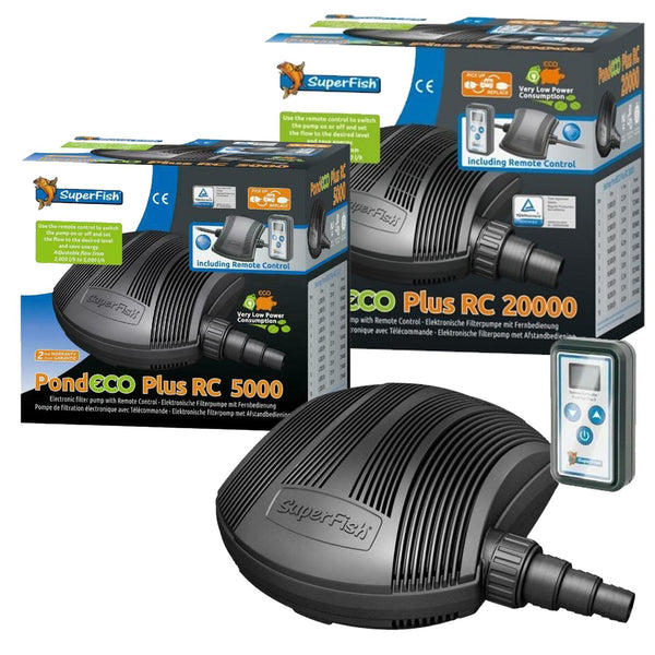 Superfish Pond Eco Plus Remote Control Filter Pumps