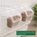 KCT Santiago Small Exotic Bird Travel Cage - White