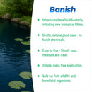 Banish BioActive Filter Safe Pond Treatment