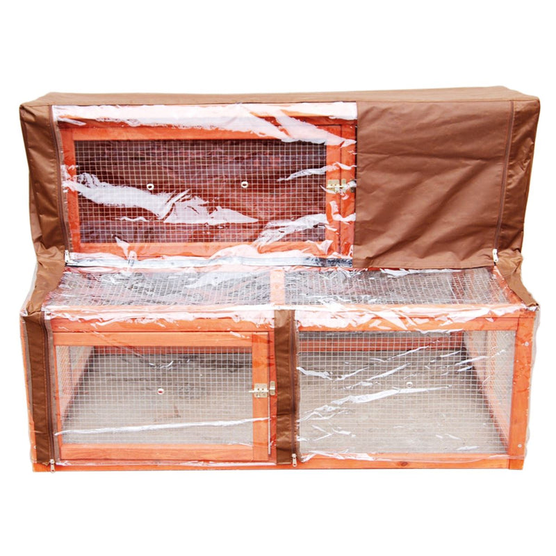 KCT Ancona 4ft Hutch and Run Including Cover