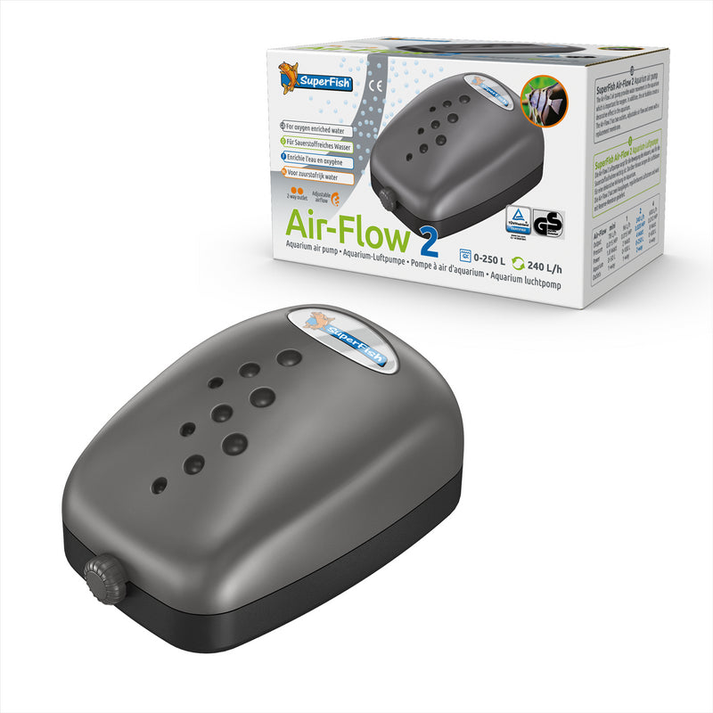 SuperFish Air-Flow Aquarium Air Pumps