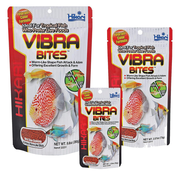Hikari Vibra Bites Tropical Aquarium Fish Food