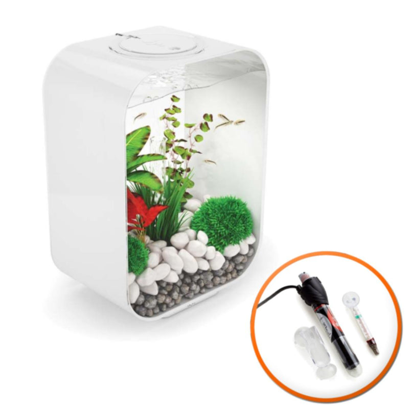 BiOrb Life White Aquarium 15L - MCR Light