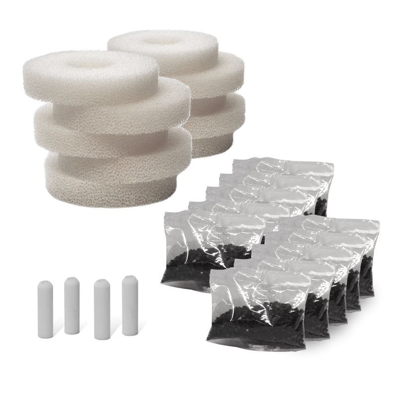 Compatible biOrb Filter Service Refill Kit with Airstones and Media