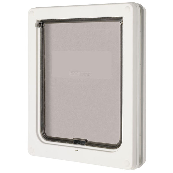 Dog Mate Medium Dog Door (White)