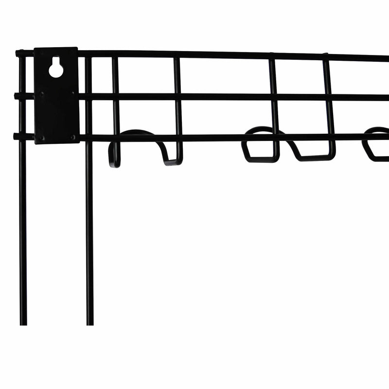 2 Tier Metal Tool Rack Hook Organiser